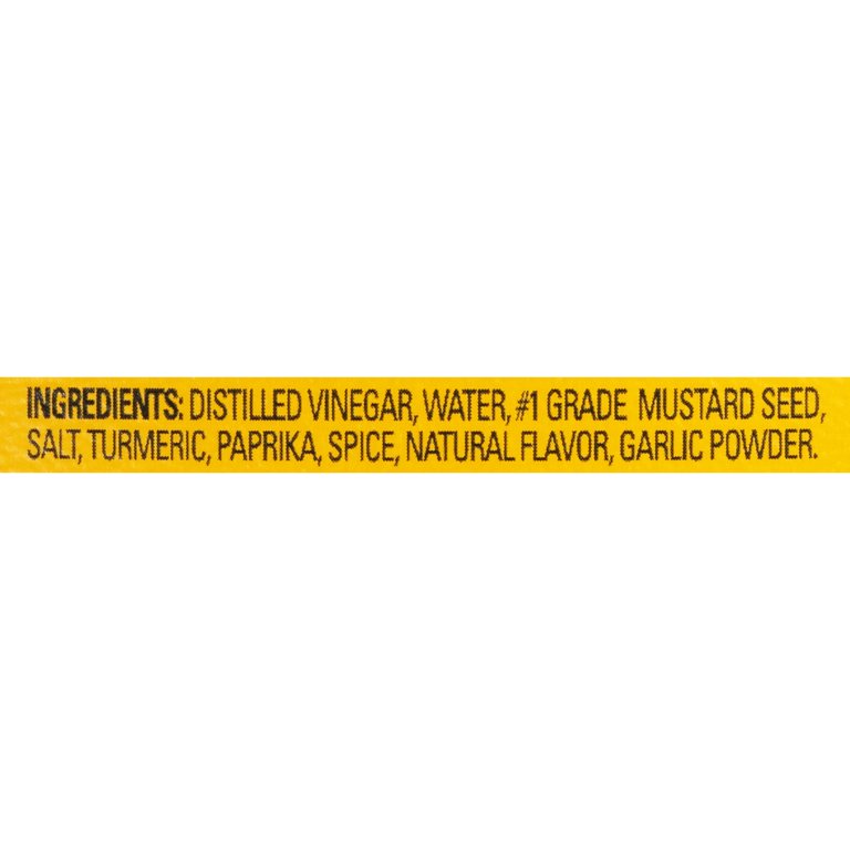 Mostaza amarilla clásica francesa 14 oz
