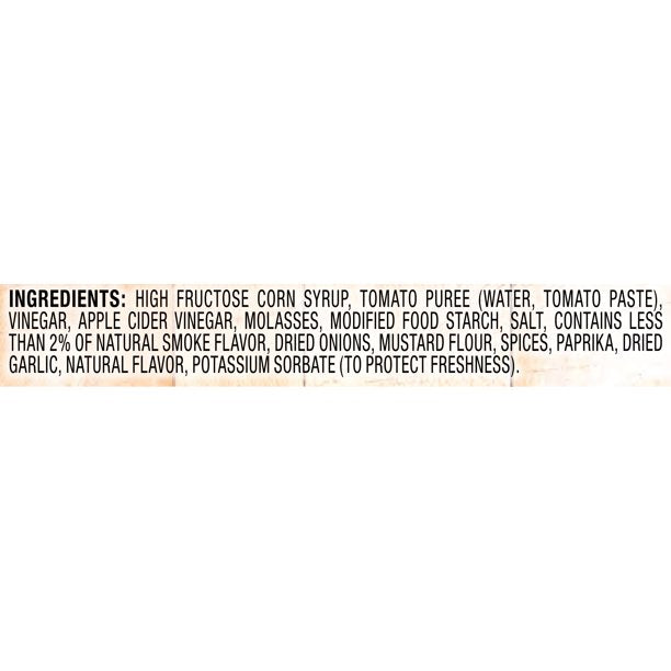 Kraft Original salsa de barbacoa a fuego lento, tamaño familiar, botella de 28 oz