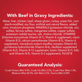 Friskies Shreds Beef in Gravy Wet Cat Food lata de 5.5 oz