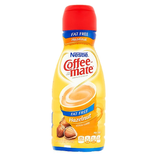 Nestlé Coffee-Mate Crema de café de avellana sin grasa 32 fl oz