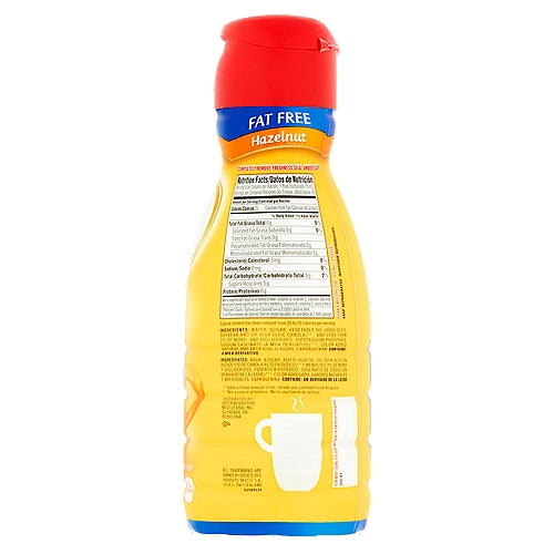 Nestlé Coffee-Mate Crema de café de avellana sin grasa 32 fl oz