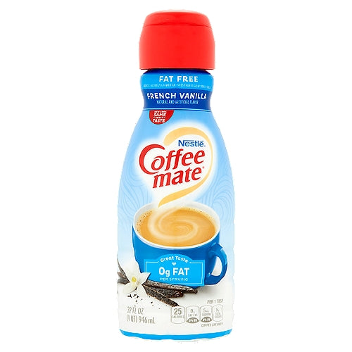 Nestlé Coffee Mate Fat Free French Vanilla Coffee Creamer 32 fl oz
