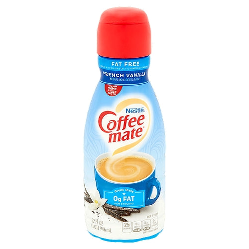 Nestlé Coffee Mate Fat Free French Vanilla Coffee Creamer 32 fl oz