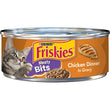 Friskies Gravy Wet Cat Food Meaty Bits Chicken Dinner 5.5 oz. Can