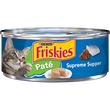 Friskies Pate Wet Cat Food Pate Supreme Supper 5.5 oz. Can