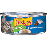 Friskies Pate Wet Cat Food Pate Supreme Supper 5.5 oz. Can