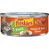 Friskies Chicken & Tuna Pate Wet Cat Food 5.5 oz. Can