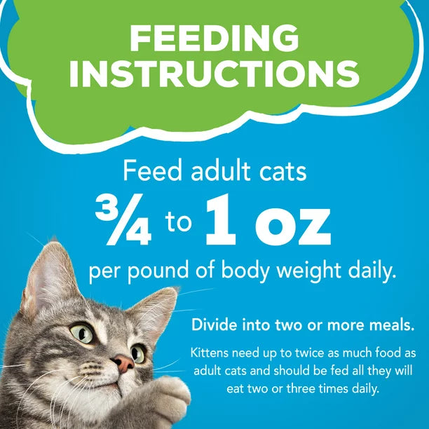 Friskies Ocean Whitefish & Tuna Dinner Pate Wet Cat Food 5.5 oz Can