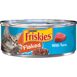 Friskies Comida húmeda para gatos en copos con atún 5.5 oz. Poder
