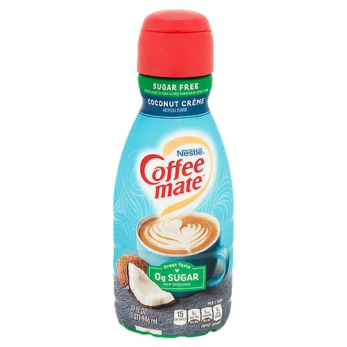 Nestlé Coffee Mate Sugar Free Coconut Crème Coffee Creamer 32 fl oz