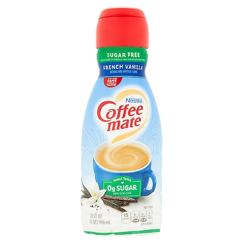 Nestlé Coffee Mate Sugar Free French Vanilla Coffee Creamer 32 fl oz