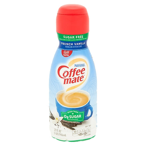 Nestlé Coffee Mate Sugar Free French Vanilla Coffee Creamer 32 fl oz