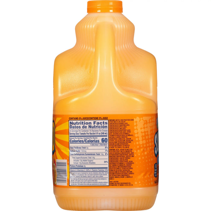 SUNNYD Tangy Original Orange Juice Drink 1 Gallon Bottle