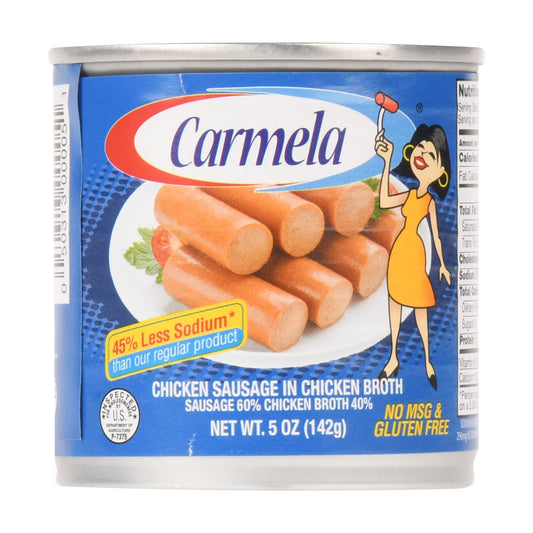 Carmela Chicken Sausage in Chicken Broth 5 oz Can