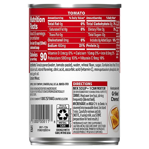 Campbell's Condensed Tomato Soup 10.75 oz