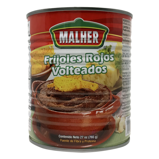Malher Frijoles Rojos Volteados 27 oz