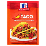 McCormick Hot Taco Seasoning Mix 1 oz