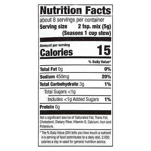 McCormick Beef Stew Seasoning Mix 1.5 oz