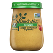Beech-Nut Naturals Stage 2 Apple Cinnamon & Granola Baby Food 4 oz Jar