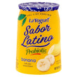 La Yogurt Sabor Latino Probiotic Banana Blended Yogurt Bajo en Grasa 6 oz