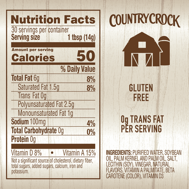 Country Crock Original Vegetable Oil Spread 15 oz Tub