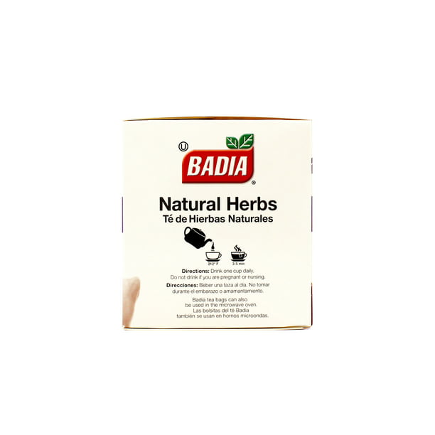 Badia Natural Herbs Tea 10 bags