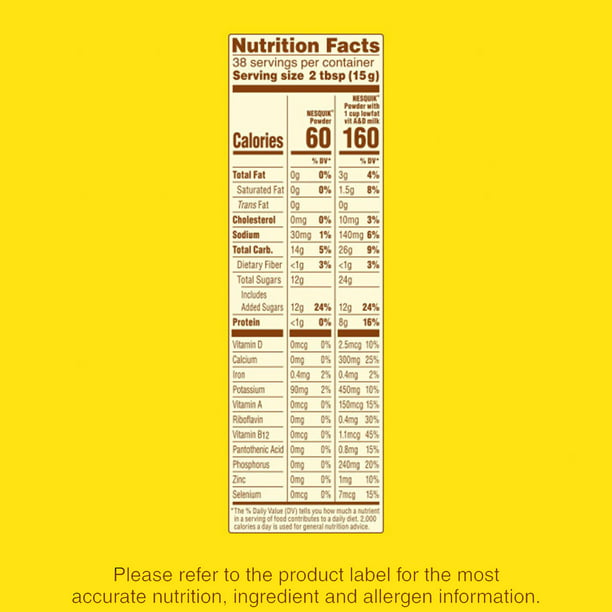 Nesquik Chocolate Powder Drink Mix 20.1 oz