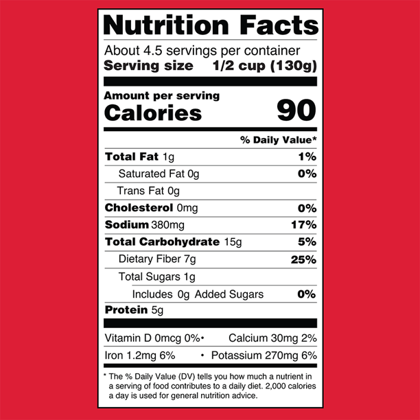 La Costena Whole Black Beans 19.75 oz Can
