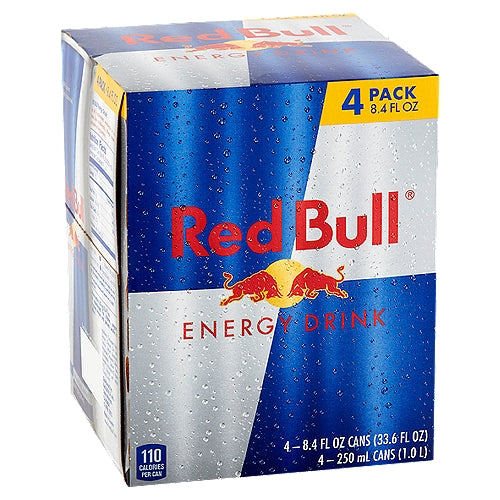 Red Bull Energy Drink 8.4 fl oz 4 count