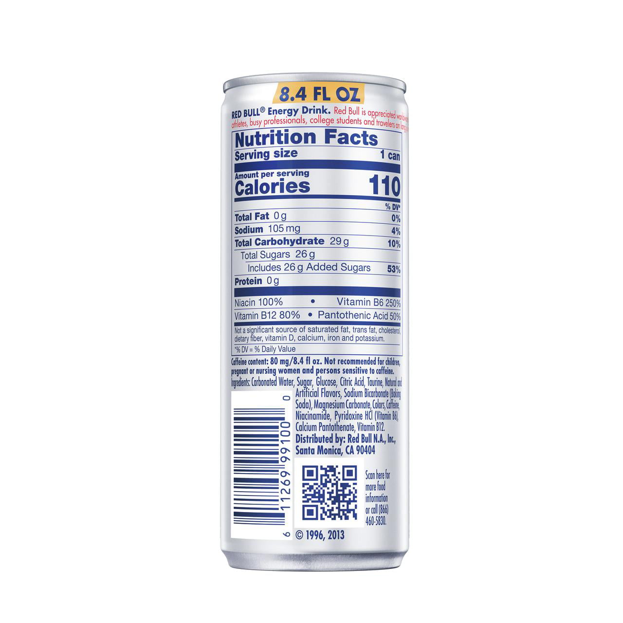 Red Bull Energy Drink lata de 8.4 fl oz