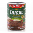 Frijoles rojos refritos vegetarianos instantáneos Ducal, 20% más, 34.8 oz