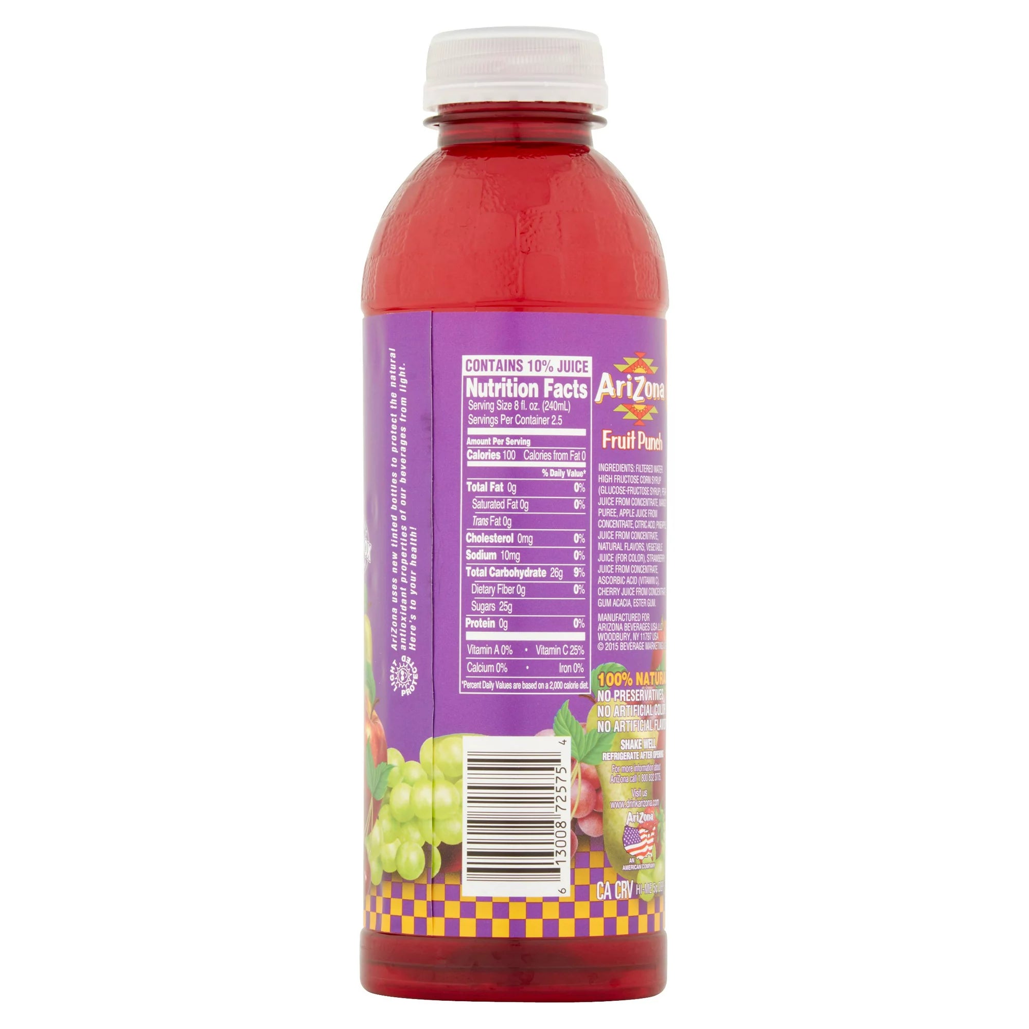 AriZona Fruit Punch 20 Fl. Oz.