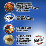 EASY-OFF Fume Free Oven Cleaner Spray Lemon 14.5 oz Removes Grease