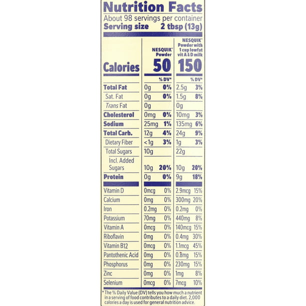 Nesquik Chocolate Powder Drink Mix 44.974 oz.