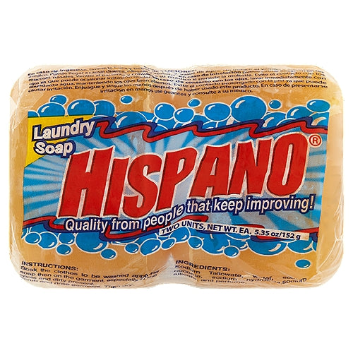 Hispano Laundry Soap 2 count 5.35 oz