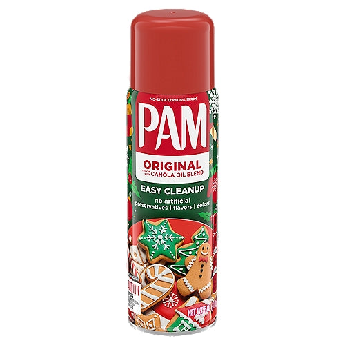 Pam Original Easy Cleanup No-Stick Cooking Spray 6 oz