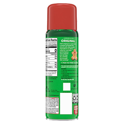 Pam Original Easy Cleanup Spray de cocina antiadherente 6 oz