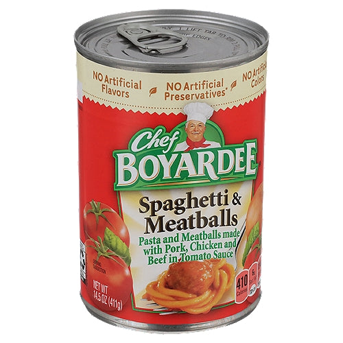 Chef Boyardee Spaghetti and Meatballs Microwave Pasta 14.5 Oz