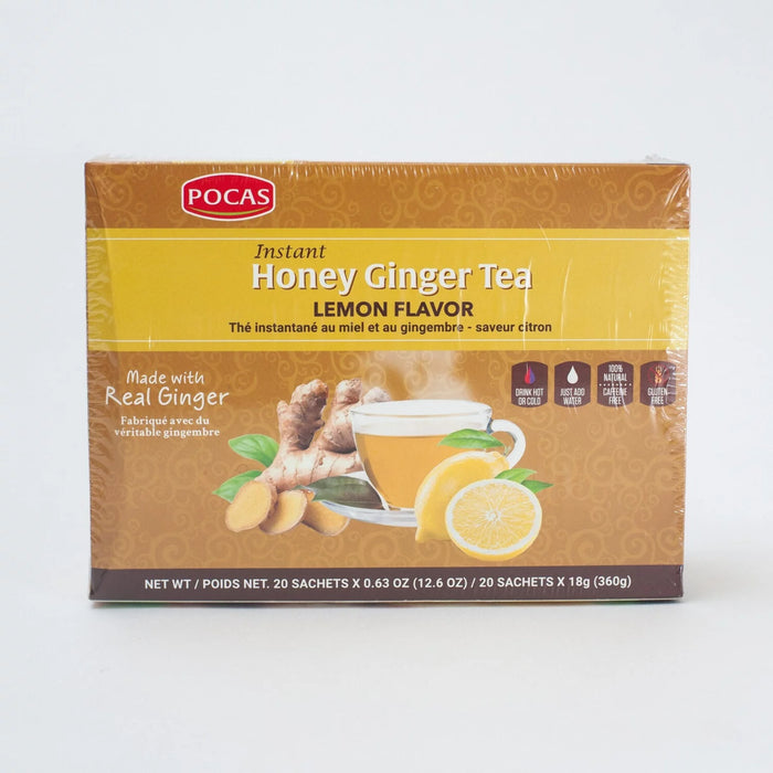 Pocas inst honey ginger tea 12.7 oz