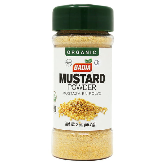 Polvo de mostaza orgánica Badia 2 oz