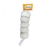 Bolsa de 5 piezas de ajo fresco
