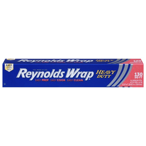 Heavy Duty Aluminum Foil 130 Sq Ft