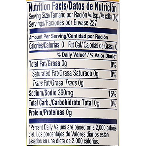 GOYA Adobo Multiusos Sazonador Sin Pimienta 8 oz