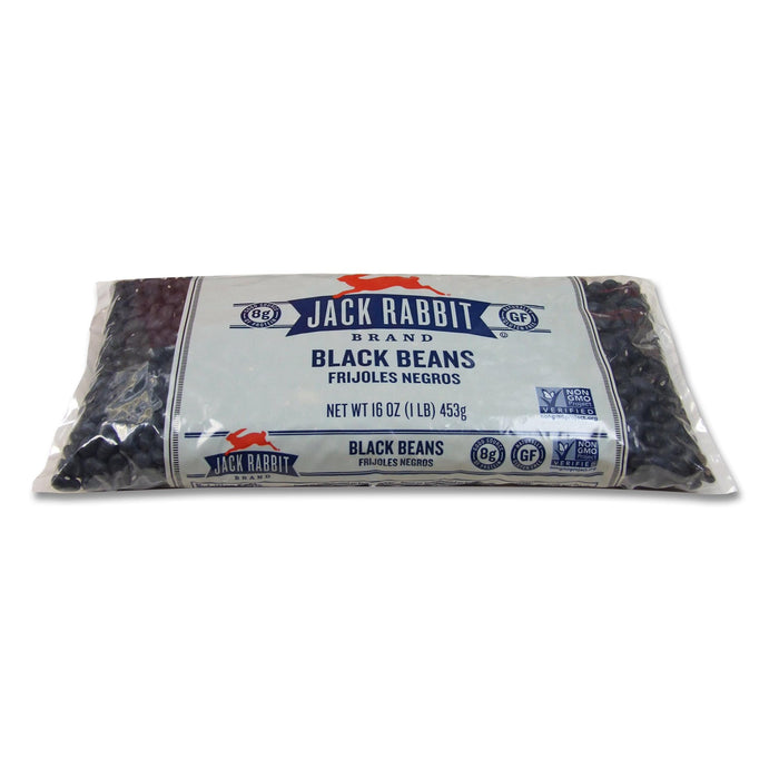 Jack Rabbit Black Beans 16 oz