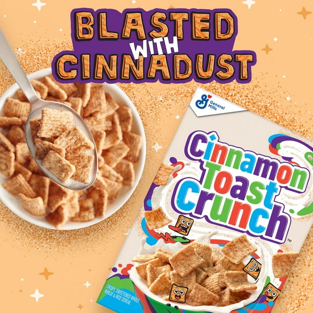 Original Cinnamon Toast Crunch Breakfast Cereal 12 OZ Cereal Box