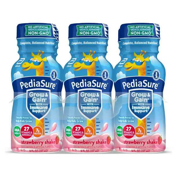 PediaSure Grow & Gain Kids Strawberry 8-fl-oz