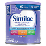 Similac Total Comfort OptiGro Fórmula infantil en polvo a base de leche con hierro 0-12 meses 12.6 oz