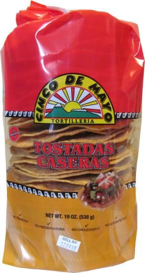 Cinco de Mayo Tostadas Caseras 19 Oz