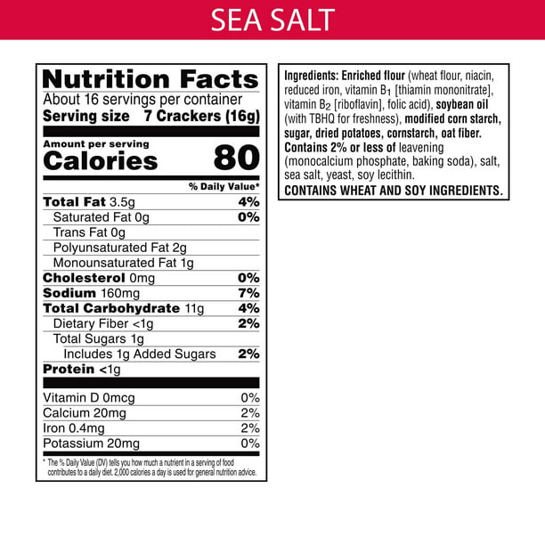 Town House Dipping Thins Sea Salt Baked Snack Crackers 9 oz
