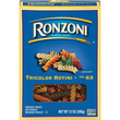 Ronzoni Tricolor Rotini 12 oz Colorful Non-GMO Pasta Spirals